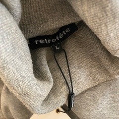 【手渡し】【美品】retrofete ワンピース　トレーナー生地　売り切れてしまった人気の一品　インポートブランド　の画像