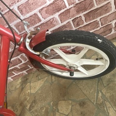 完売 中古車　16インチ　赤　子供車 18 の画像