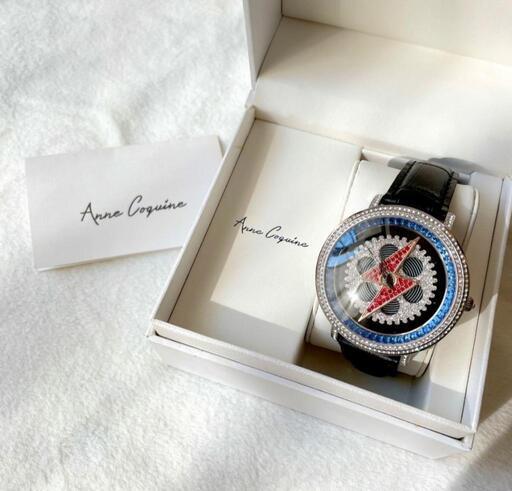 取引完了！くるくる回る  アン・コキーヌ 腕時計  Anne Coquine
