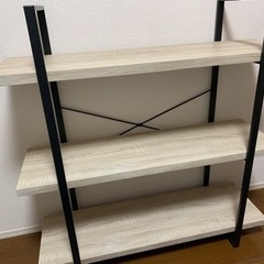 LOWYA ロウヤ　ラック　オープンシェルフ　収納ディスプレイ　...
