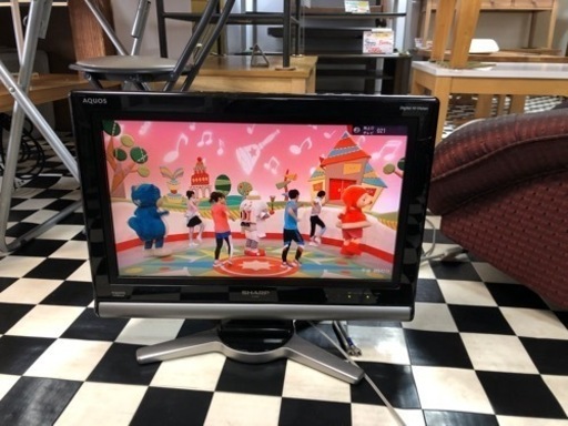 【リサイクルサービス八光　田上店　安心の1か月保証　配達・設置OK】シャープ 20V型 液晶 テレビ AQUOS LC-20D10-B ハイビジョン