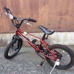 【055】キッズBMX HYSTERIC MINI ヒステリックミニ 16インチ キャンディーレッド
