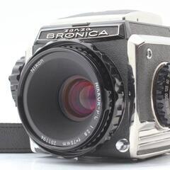 【良品】ブロニカ S2 S2A 6x6 P.C 75mm F2....