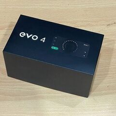 【苫小牧バナナ】Audient 2in/2out USB オーディオ・インターフェース evo 4 高性能マイクプリ搭載/ループバック機能 動作OKの画像