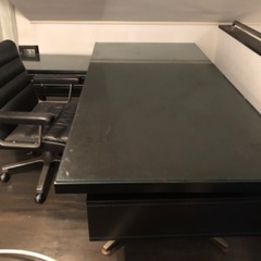 イタリア製机　キャビネットセット
