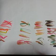 ジグヘッドとワーム　新品未使用と中古Aセットの画像