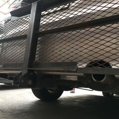 ヒッチキャリア ヒッチメンバー サイクルキャリア 折りたたみ可能 トレーラー アウトドア キャンプ サイクルキャリア ヒッチメンバー 車中泊 バンライフ  荷物の画像
