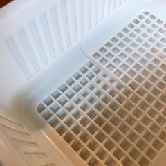 水切り　ラック　フタ付き　食器干しの画像