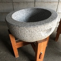 餅つきセット(杵、臼)