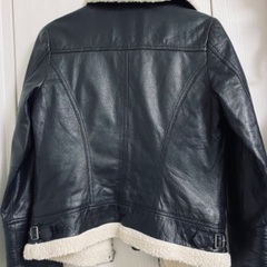 【千円】ヤギ革　ジャケットの画像