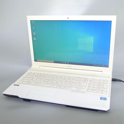 中古美品 ノートパソコン 富士通 AH45/K 新品高速SSD 第3世代Core i3 8GB Blu-ray 無線 Wi-Fi Bluetooth webカメラ Windows10 Office