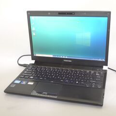 中古美品 ノートパソコン Wi-Fi有 東芝 R731/37EB 第2世代Core i5 4GB 大容量HDD-500GB DVDマルチ 無線 webカメラ Windows10 Office