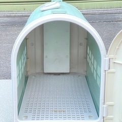 ＊お値下げ致しました。①ペット用バスケットキャリー    中古の画像