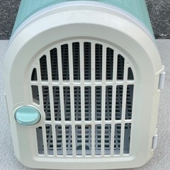 ＊お値下げ致しました。①ペット用バスケットキャリー    中古の画像