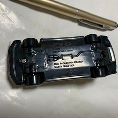 マクドナルドひみつのおもちゃトミカNISSAN.GTR.NISMOミニカーの画像