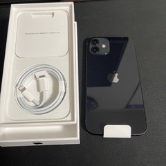 iPhone 12 ブラック 64 GB simロック解除 simフリー