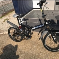 ハマー　折りたたみ自転車　20インチの画像