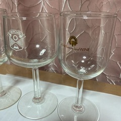 キリンレモン アサヒ ワイン MERCIAN グラス 6セットの画像