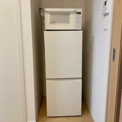 新生活３点セット、冷蔵庫、電子レンジ、洗濯機