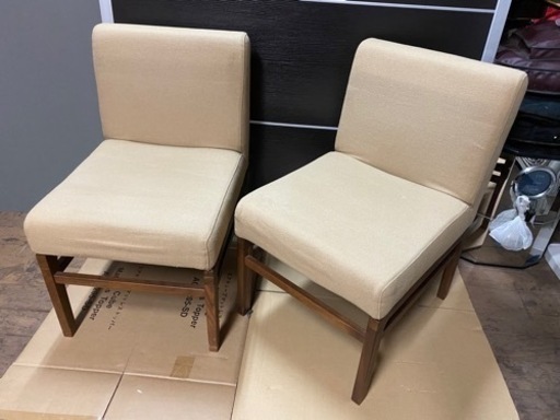 アクタス ダイニングチェア 2脚セット USED