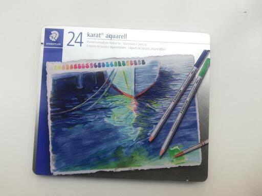 24 karat aquarell 色鉛筆
