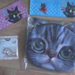 【 未使用品 】 猫顔バッグ 2この画像
