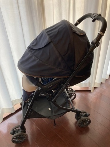 Combi ベビーカー　スゴカル4キャス　compact  ネイビー