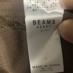 BEAMS コーデュロイシャツ　コットン100%の画像