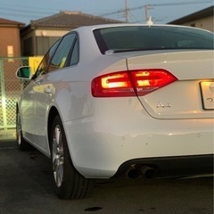 コミコミ！Audi A4 8K 低走行！車検ほぼ満タン！プチカスタム！の画像