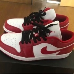 NIKE AIR JORDAN 1 LOW "GYM RED/W...