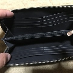 COACH 長財布　ファスナーの画像
