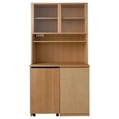 無印良品 キッチンキャビネット 食器棚