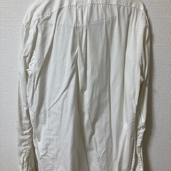 難あり　メンズ　白シャツの画像