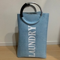 （取引完了しました）ランドリーバック（未使用）大きめ、抗菌仕様、...