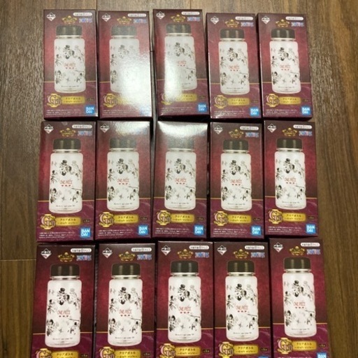 一番くじワンピース　クリアボトル15本
