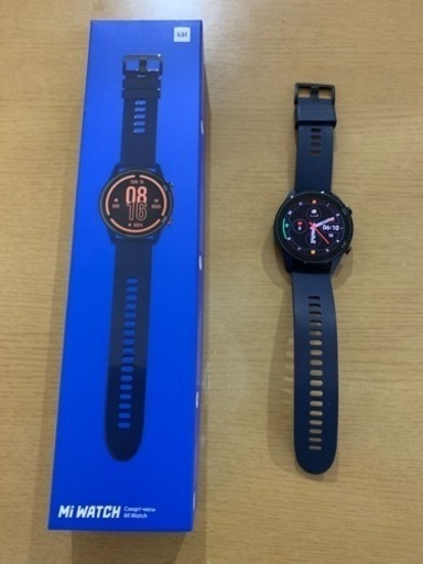 Xiaomi Mi Watch 最高 スマートウォッチ Xiaomi(シャオミ) スマートウォッチ Mi スマートバンド 6 Mi xiaomi Mi Watch シャオミ　スマートウォッチ【美品】