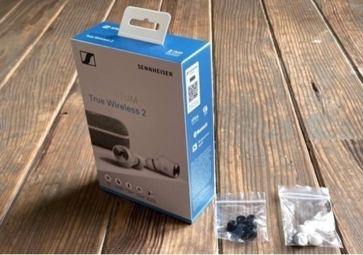 ②ゼンハイザー MOMENTUM True Wireless 2 M3IETW2　WHITE　正規品　ワイヤレス　イヤホン　値下げ不可