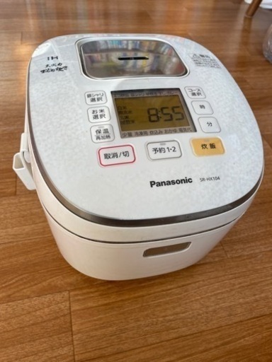 Panasonic 炊飯器　SR-HX104-W IH大火力おどり炊き