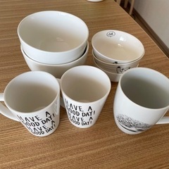 【引取者決定】マグカップ　ミニ茶碗　ボウル皿