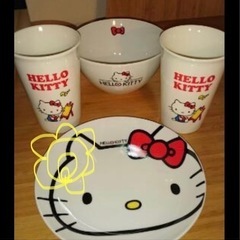 【新品未使用】キティーちゃん食器セット