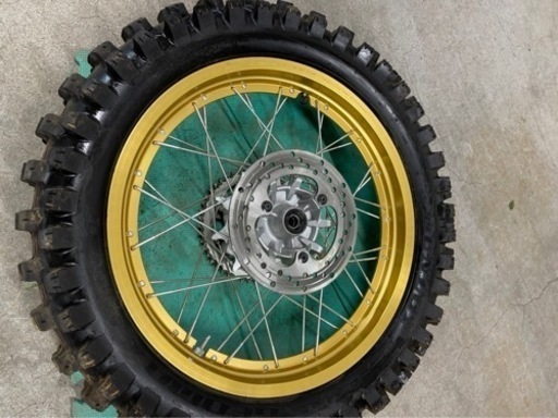 ♪お値下げ‼︎‼︎YAMAHA セロー　純正ホイール　　タイヤ　2個セット