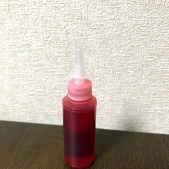 未使用 スタンプ補充液 赤色の画像