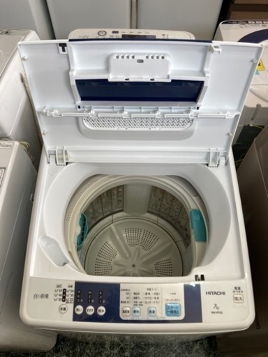 HITACHI  7kg洗濯機  2016年製  リサイクルショップ宮崎屋住吉店 22.3.10  y