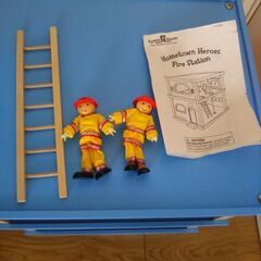 木製 ライアンズルーム おもちゃ 消防署の画像