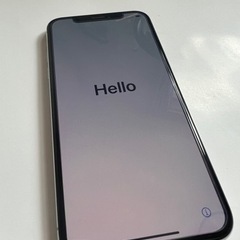 iPhone X Silver 64 GB docomo