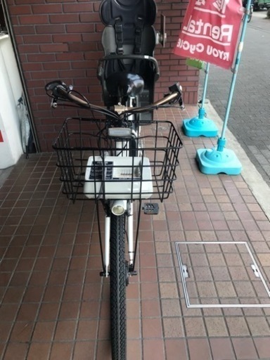 ブリヂストン　ハイディHYDEE.B チャイルドシート付き　ホワイト