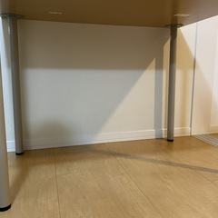  IKEA イケア テーブル LINNMON ダイニングテーブル　脚はグレーの画像