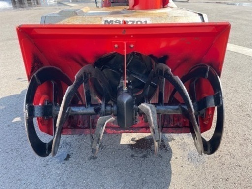 【中古】MSR701 三菱 除雪機 9馬力 