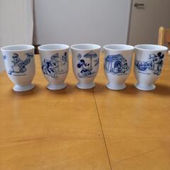 ディズニーのコップ　５点セット