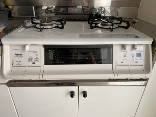 パロマ every chef PA-360WHA-L グリル付きテーブルコンロ